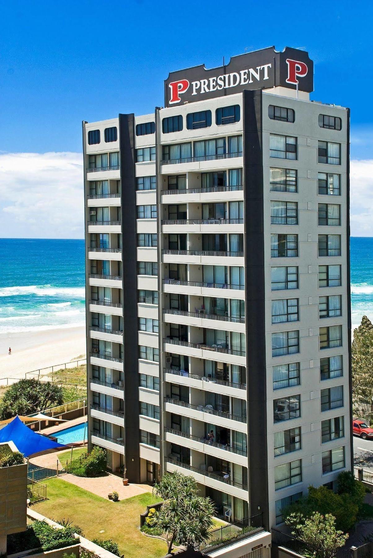 President Holiday Apartments - Absolute Beachfront Gold Coast Exterior photo